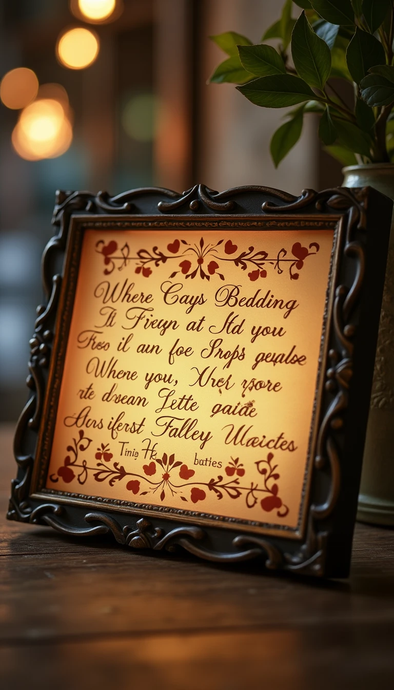 Personalized Memories: DIY Wedding Signs with Family Photos