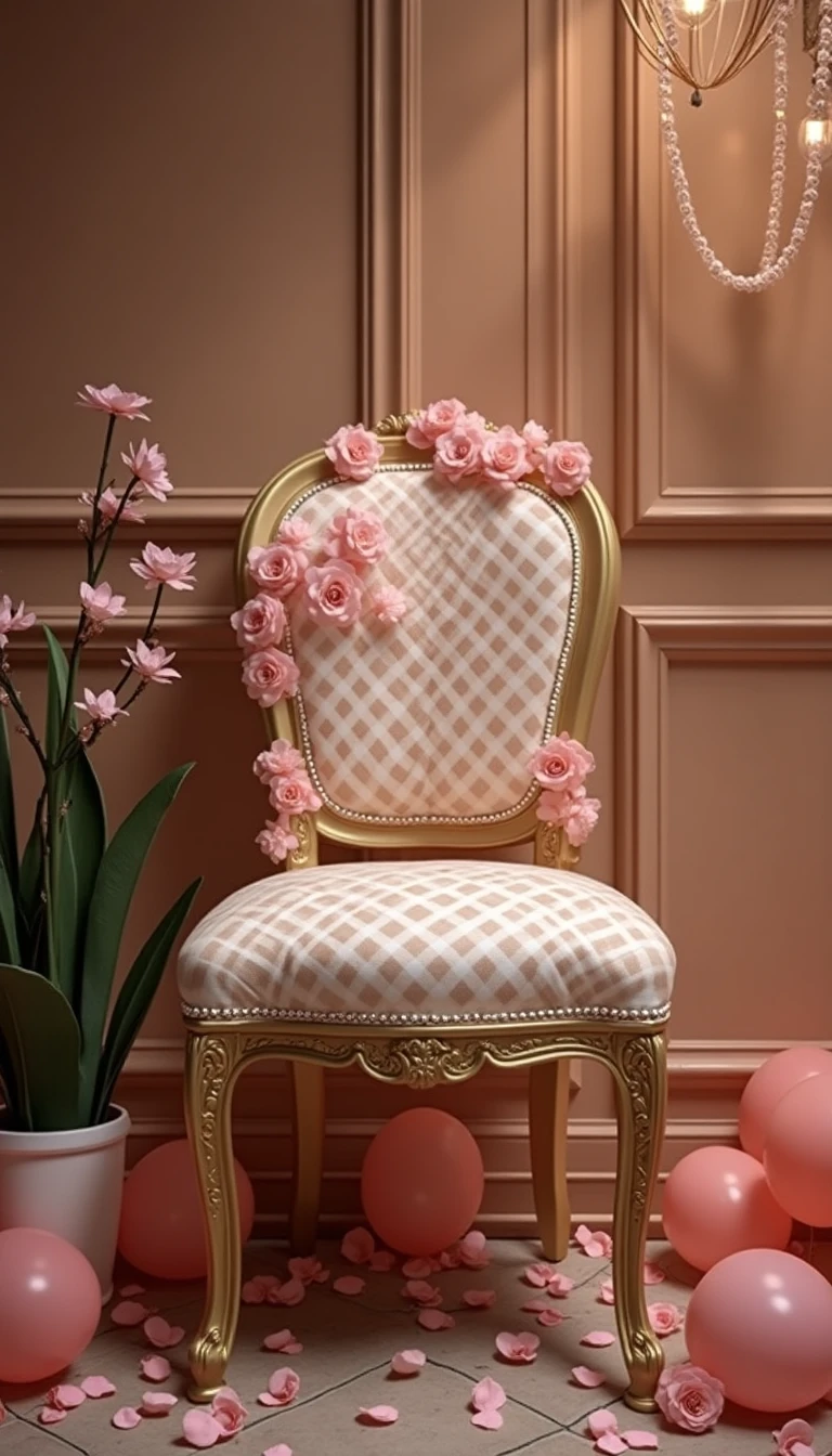 Elegant Chair Decor: A Stylish Element in Bridal Shower Decorations