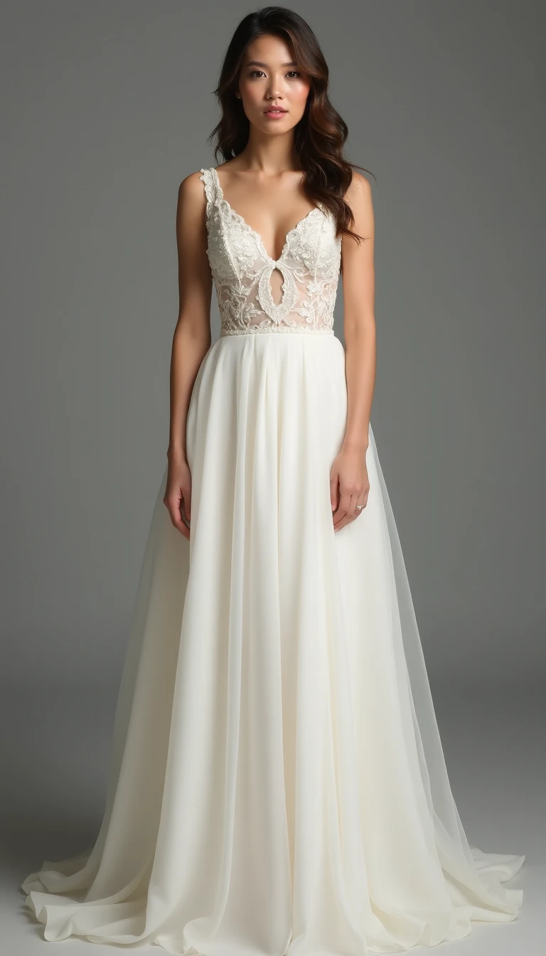 The Timeless A-Line Bridal Shower Dress for Flattering Fit