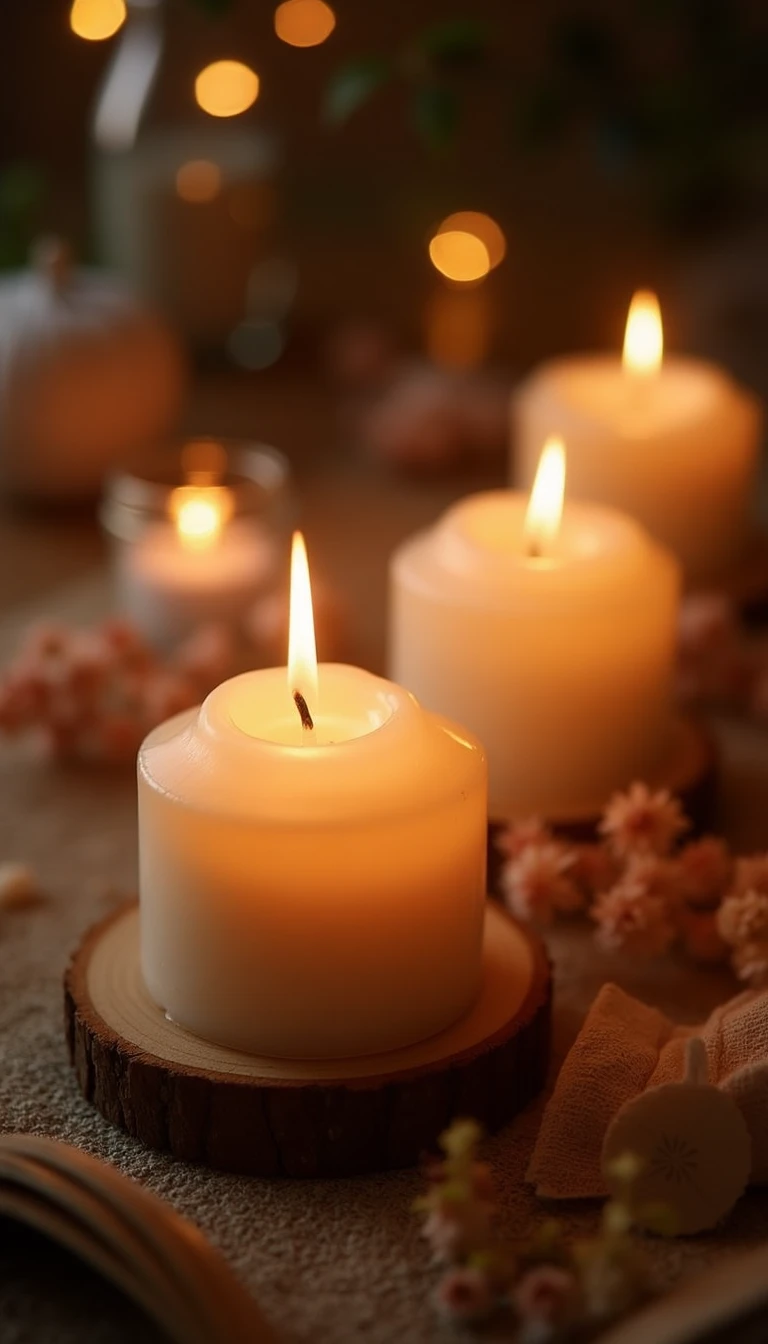 Candlelit Magic: Crafting DIY Wedding Decor with Personalized Candles