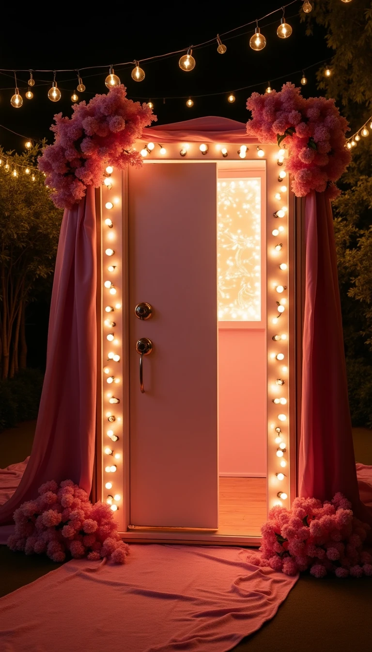 Chic Photo Booths: Fun Outdoor Wedding Decorations for Lasting Memories