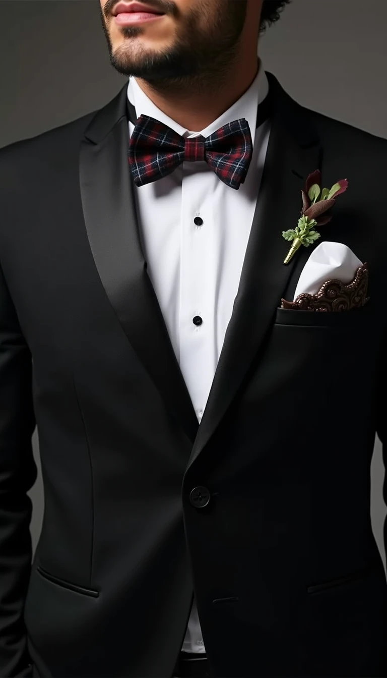 Chic Ties and Bow Ties: A Finishing Touch to Groom Attire
