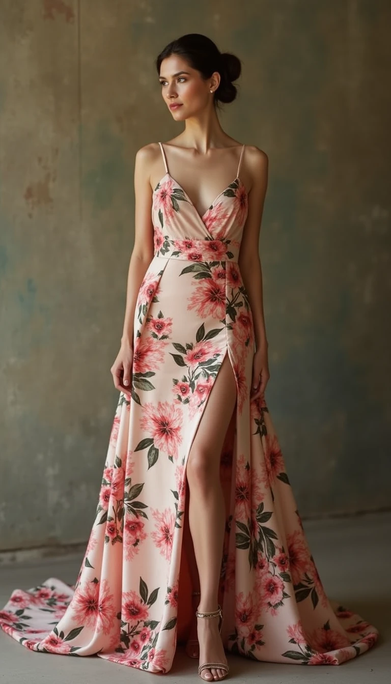 Floral Prints Reimagined: Modern Mother Of The Bride Dresses with a Twist