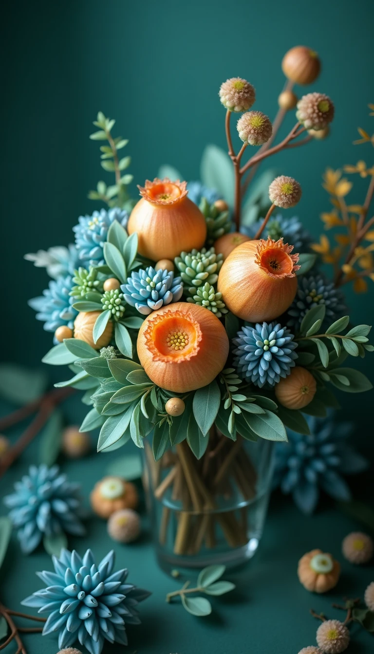 Teal Temptation: A Unique Spin on Fall Wedding Colors