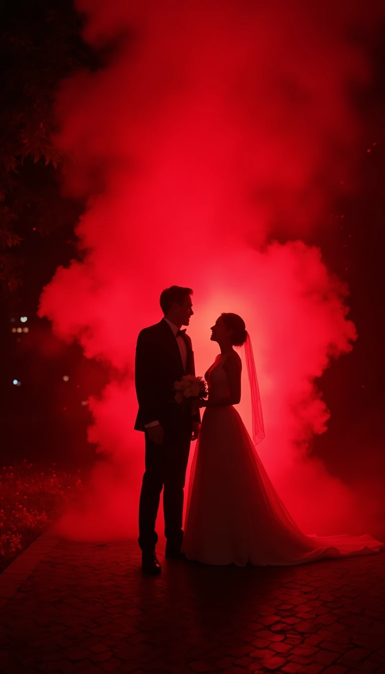 Stunning Red Wedding Theme Exit Ideas