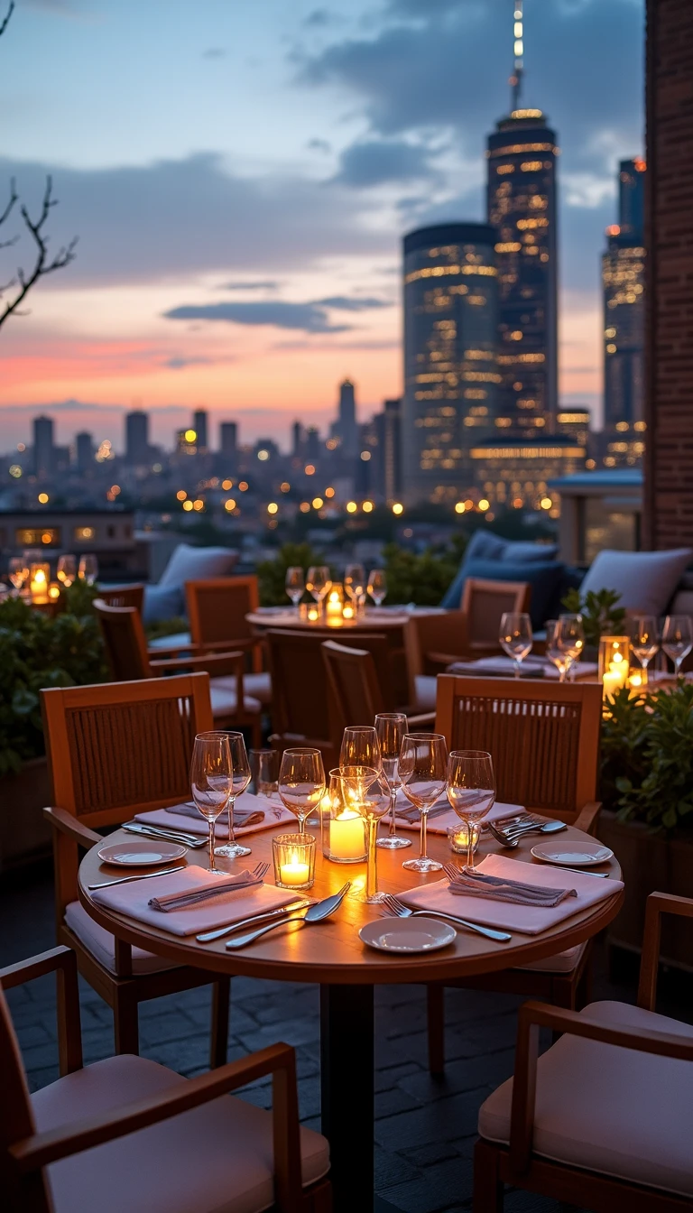 Sophisticated Rooftop Wedding Venues Outdoor: Celebrate Above the City