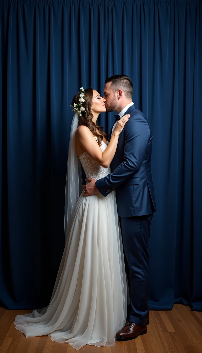 Navy Blue Wedding Photo Booth Ideas That Spark Fun