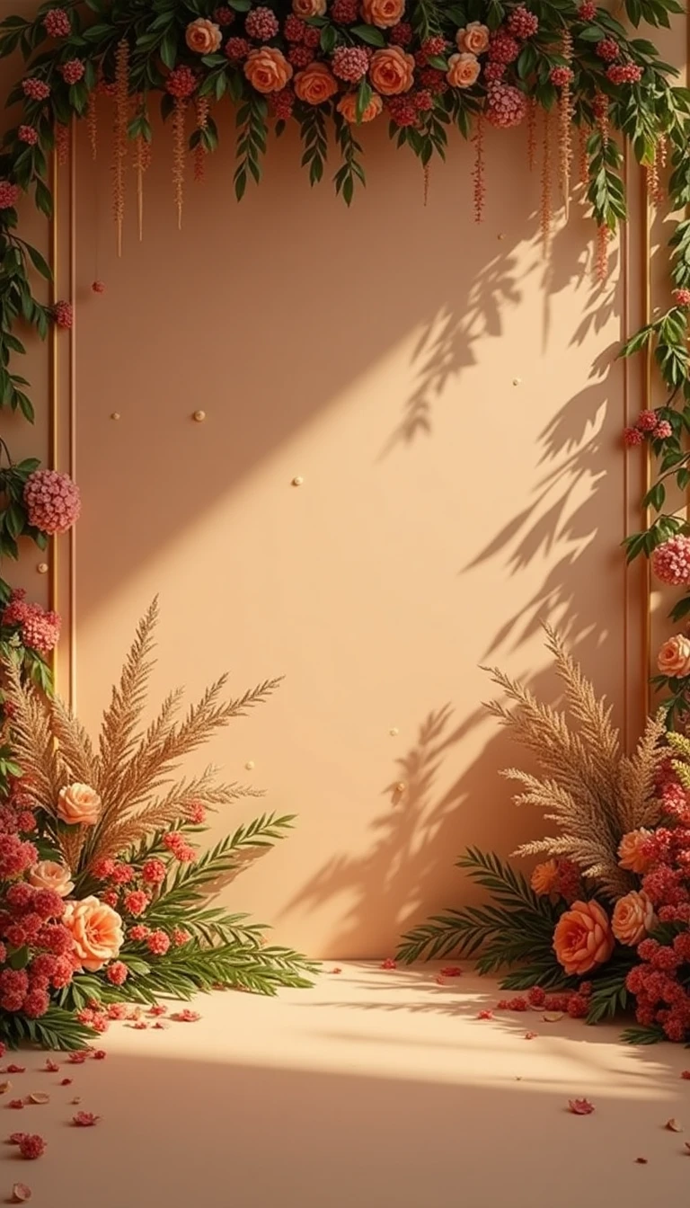 Seasonal Wedding Backdrop Design Inspirations