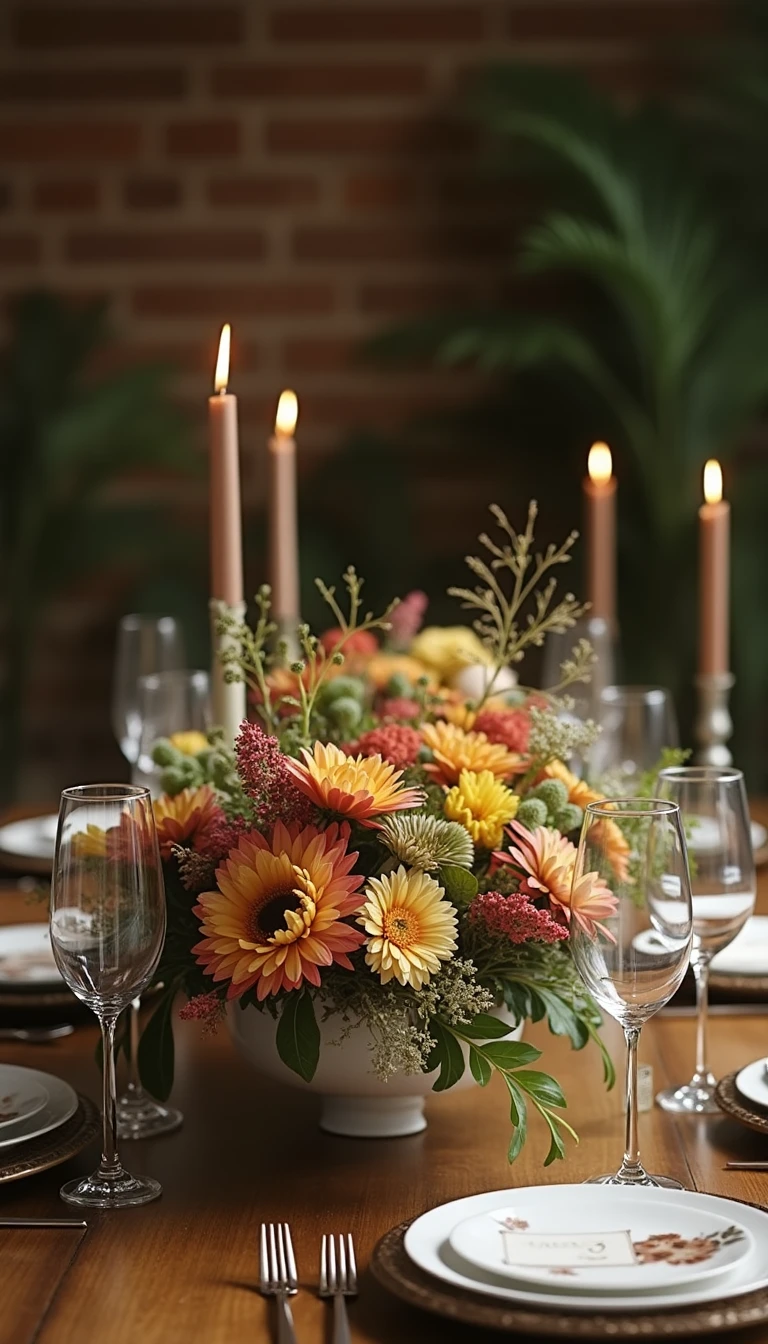 Earthy Elegance: Boho Wedding Centerpieces with Natural Elements