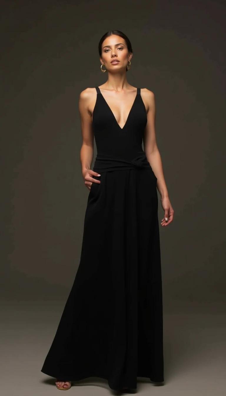 The Chic Jumpsuit as a Black Tie Wedding Guest Dress