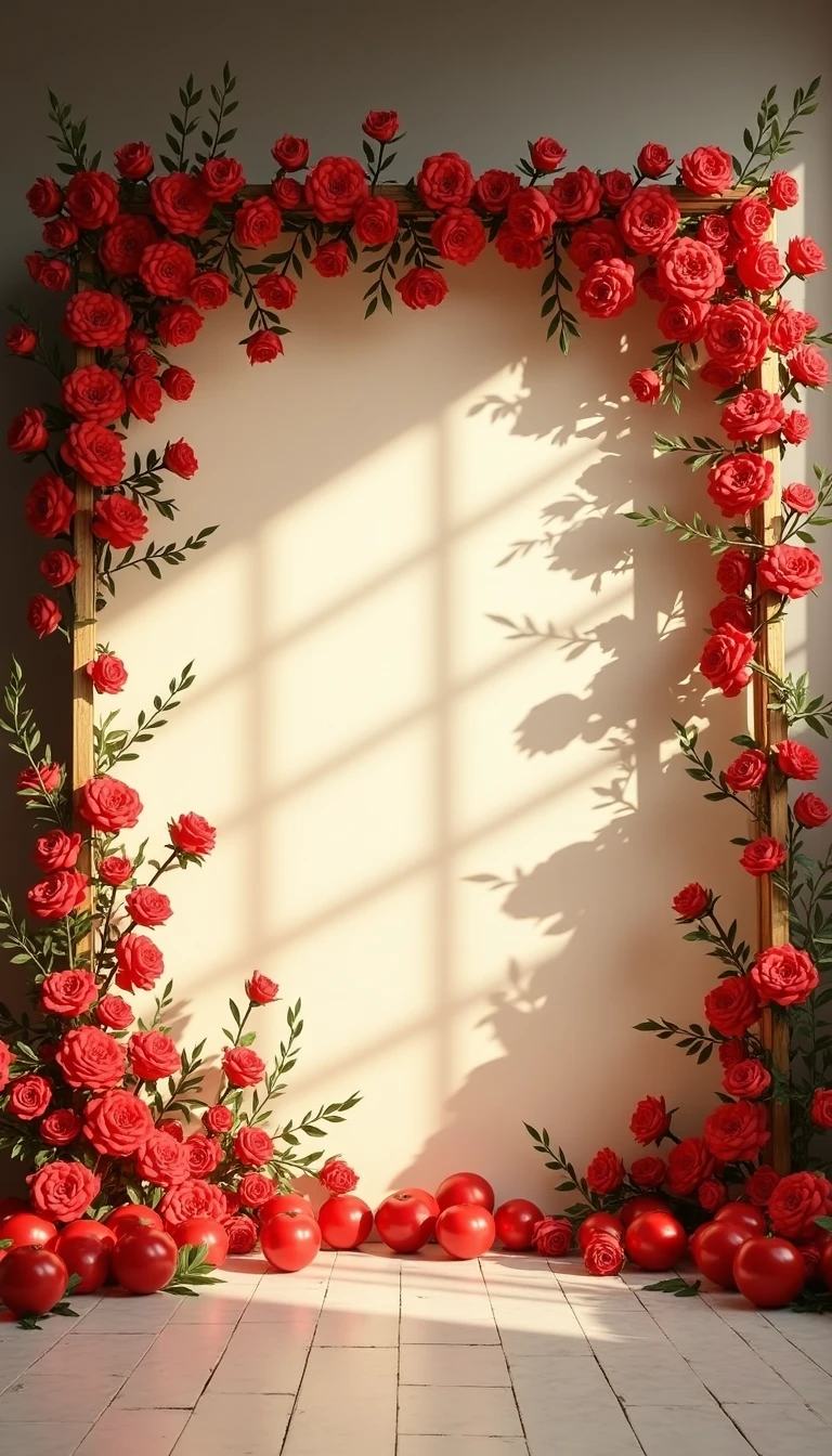 Artistic Canvas: Creative Wedding Backdrop Decorations