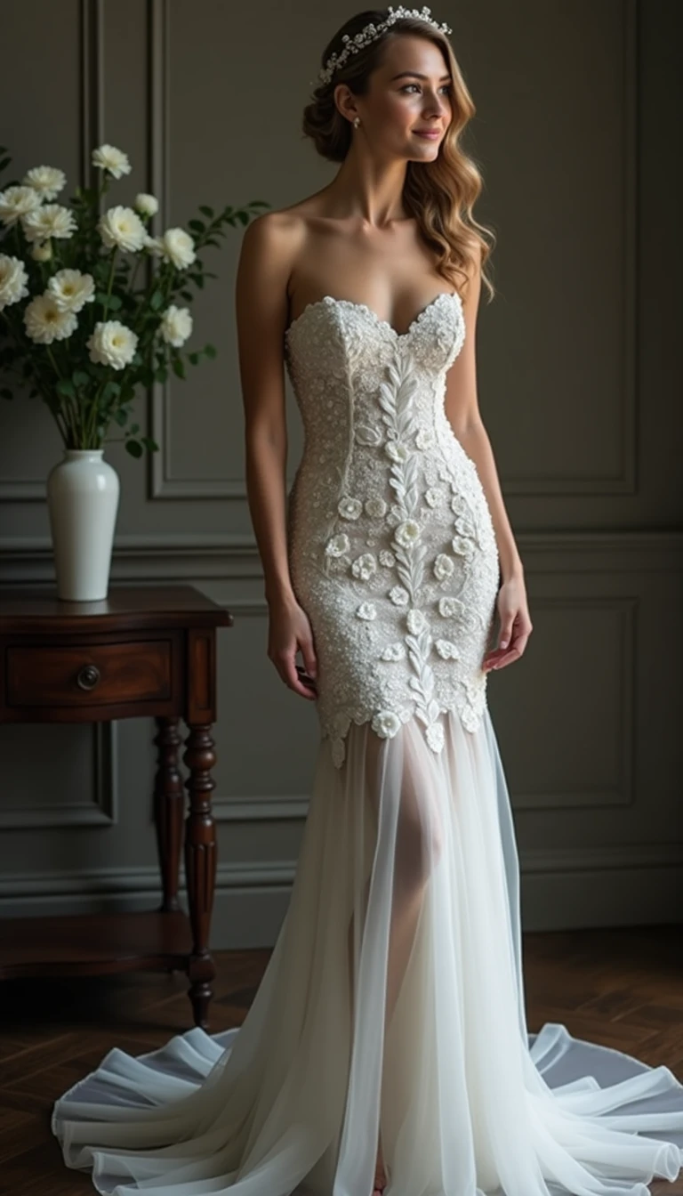15 Stunning Takes on the Black and White Wedding Dress Trend