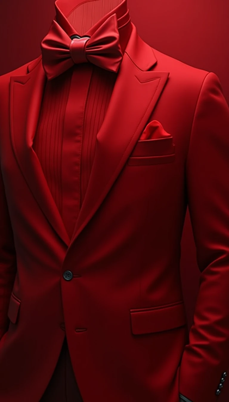 Elegant Red Wedding Theme Attire