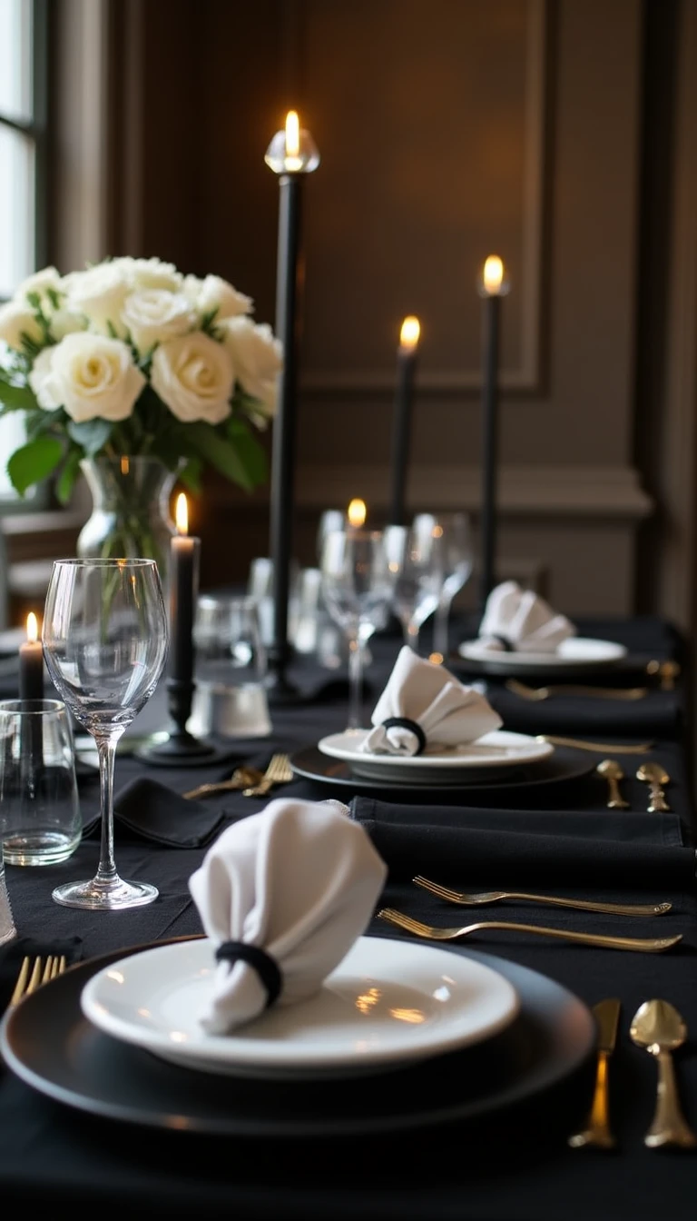 Elegant Black and White Bridal Shower Themes for Sophisticated Style