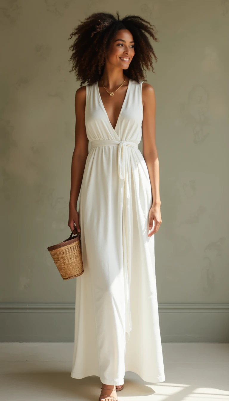 Linen Wrap Dress: Breathable Style for Wedding Guest Dress Spring