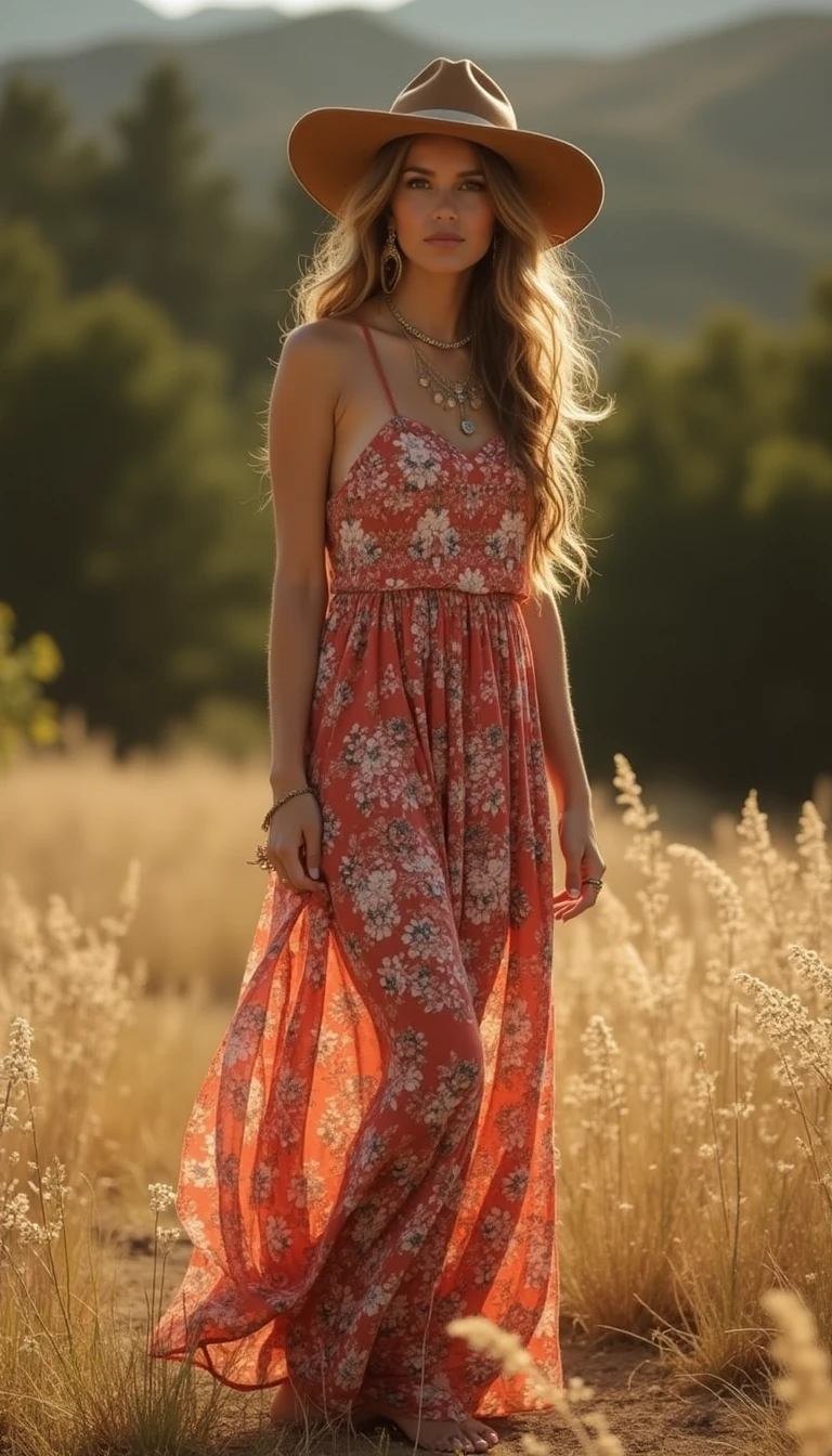 Flowy Bohemian Dresses for Your Western Boho Wedding