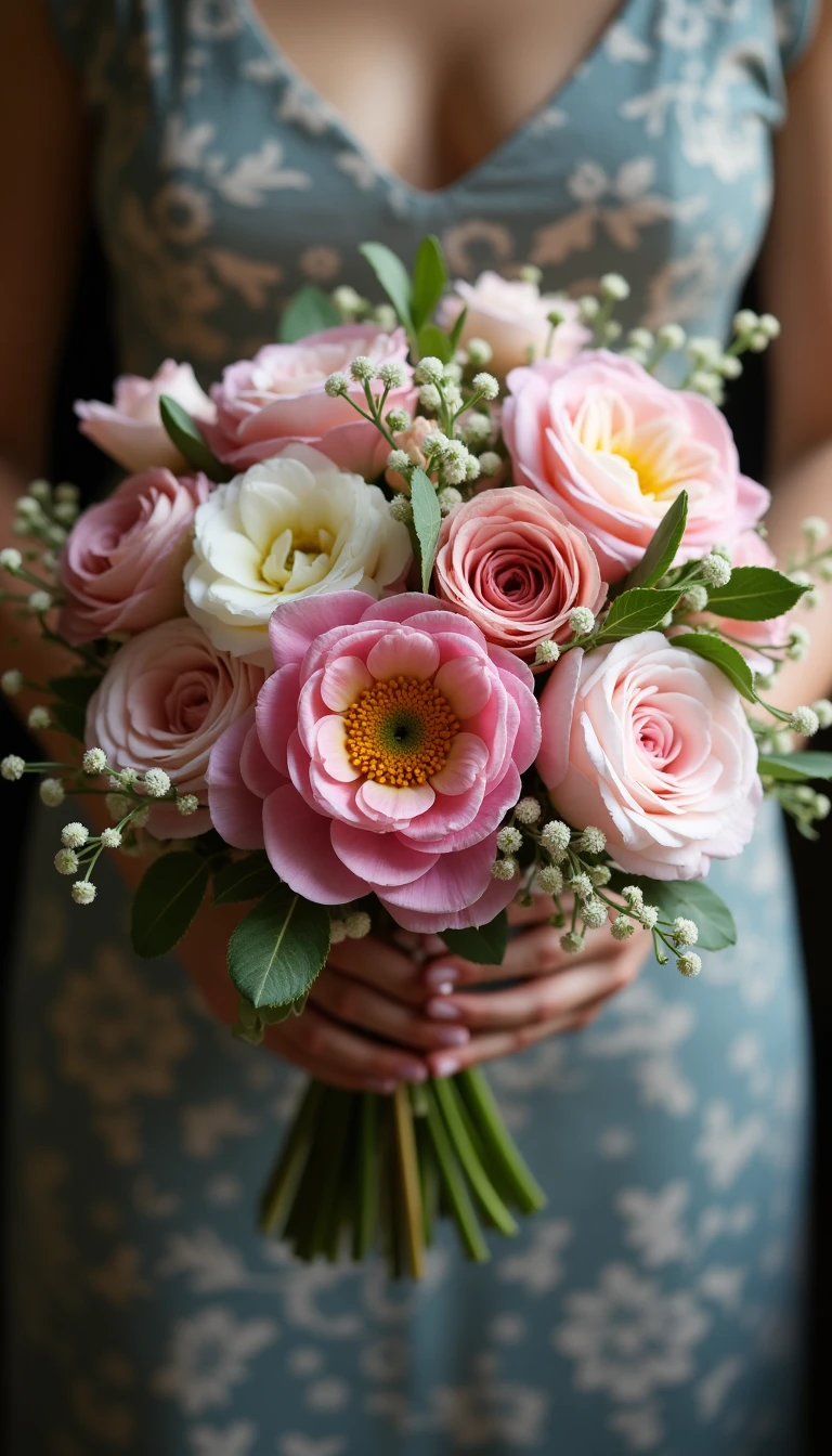 Wildflower Whimsy: Rustic Spring Wedding Bouquets