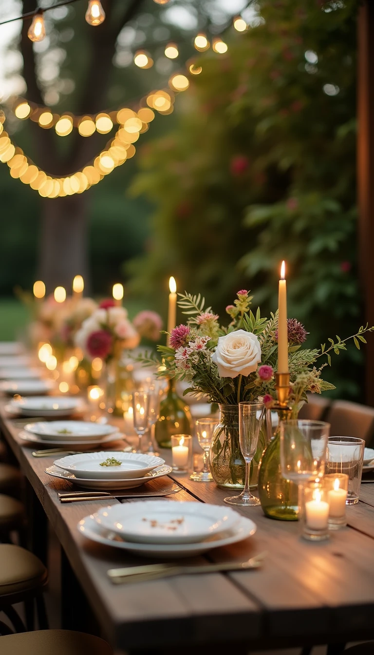 Eco-Friendly Choices: Sustainable Decor for Your Outdoor Wedding Reception
